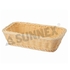 CESTO RECT POLIPROP GN 1/4 65MM CASTANHO C04067-DB - PALMA & PALMA - 6940993035228