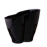 BALDE ACRILICO PRETO VINHO 2 GARRAFAS 2445BK - PALMA & PALMA - 5603700011212