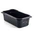G/N 1/3 325X176X100MM 3.7LT BLACK FOOD PAN - ARAVEN - 8411777478190