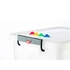 CAIXA FOOD-BAC 60LT 530X396X379MM C/RODAS 1183 - ARAVEN - 18411777011837