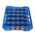 CAIXA PORTA OVOS GN 2/3 C/4 BANDEJA AZUL 70378 - ARAVEN - 8411777703780