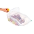CONTENTOR COM TAMPA REBATIVEL 22LT 56X34X20CM 144 - ARAVEN - 1841177709144