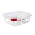 HERMETIC BOX GN 1/6 176X162X65MM 1.1L - ARAVEN - 18411777030234
