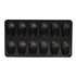 PLACA 12 MADALENAS EXOPAN 358X197MM 310731 - MATFER - 3334493107319