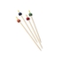 PALITO BAMBU C/BOLA COLORIDA150MM PACK 200UN - MATFER - 3334490439468