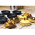 CONJ 12 MOLDES QUICHE Ø100 X H20MM - MATFER - 3334493451108