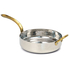FRIGIDEIRA INOX Ø15.5XH4.5CM C/CABO E ASA DOURADAS P24715 - PUJADAS - 0710010028