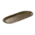 BANDEJA OVAL MELAMINA 28.5X11.5CM UMI CASTANHO 85551 - APS - 0800010174