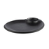 PRATO MEL C/DIVISAO Ø9CM 30X25CM NERO PRETO 85075 - APS - 0800010225