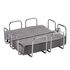 PORTA GUARDANAPOS INOX 19X19X6.5CM 11763 - APS - 4004133117631