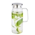 JARRO VIDRO 1.5LT C/TAMPA INOX Ø10XH26CM - APS - 4004133107922