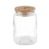GLASS BOTTLE W/ WOOD LID 2.5LT Ø14XH21.5CM - APS - 4004133822573