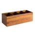 WOOD BOX W/ 4 COMPARTMENTS 36X14X12.5CM - APS - 4004133116498