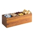 WOOD BOX W/ 4 COMPARTMENTS 36X14X12.5CM - APS - 4004133116498