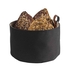 CESTO PAO Ø17XH11.5CM PRETO/BEJE 30345 - APS - 4004133303454