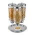 DISPENSADOR CEREIAS TRIPLO BASE INOX 3X4.5LT 11970 - APS - 4004133119703
