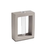 SUPORTE ELEMENT C/TUBO VIDRO 10X4.5XH12.5CM 4010 - APS - 4004133040106