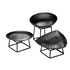 SUPORTE BUFFET PRETO 18X18X8 33250 - APS - 4004133532508