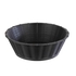 WICKER-LOOK PP ROUND BLACK BASKET Ø20XH6.5CM - APS - 4004133402140
