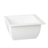 TAÇA MELAMINA BRANCA QUADRADA APART 30CM 83820 - APS - 4004133838208