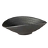 TAÇA ZEN OVAL 17,5X17,5 MELAMINA PRETA 83724 - APS - 4004133837249