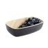 FRIDA MELAMINE BLACK/BEIJE BOWL 17.6X10.8X5.5CM - APS - 4004133845565
