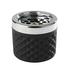 CINZEIRO METAL/VIDRO PRETO Ø9.5X8CM - APS - 4004133005822