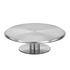 PRATO P/ BOLO C/PE INOX ROTATIVO 31CM 00463 - APS - 4004133004634