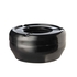 CASUAL MELAMINE BLACK ASHTRAY STACKABLE ø10CM - APS - 4004133836112