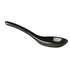 HONG KONG COLHER DEGUSTAÇAO MELAMINA PRETA  - APS - 4004133834873