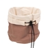 WICKER LOOK CESTO PAO C/ALMOFADA DE PEDRAS 20CM - APS - 4004133303904