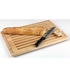 TABUA CORTE PAO MADEIRA C/ RASGOS 53x32,5CM 00956 - APS - 4004133009561