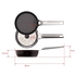 FRIGIDEIRA AIRE 18CM 4640/25 - PALMA & PALMA - 8411401020269