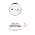 AIRE GLASS COVER ø30 CM - PALMA & PALMA - 8411401011083