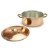 CAÇAROLA COBRE/ESTANHO C/ASAS C/T Ø18CM 170.005 - COBRAZ - 1030015015
