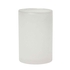 PORTA VELAS VIDRO ICE BRANCO 120X75MM - DUNI - 7310551744159