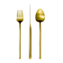 FACA PEIXE STICK OURO MATE PVD - HERDMAR - 1320247430