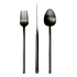 GARFO SOBREMESA STICK PRETO MATE PVD - HERDMAR - 1320287469