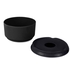 CINZEIRO AGUA MELAMINA PRETO B100V382B - PALMA & PALMA - 8428141335201
