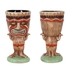 COPO TIKI KICHWA 27CL Ø8.5XH16.5CM B1049032 - PALMA & PALMA - 8428141333306