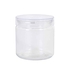 FRASCO VIDRO Ø10X10.5CM 60CL C/TAMPA ACRIL B898036 - PALMA & PALMA - 8428141279888