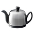 SALAM PORCELAIN TEA POT S.STEEL BLACK 37CL - DEGRENNE - 3057192119918