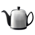 SALAM PORCELAIN TEA POT S.STEEL/MATE BLACK 90CL - DEGRENNE - 3057192119932