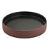 PRATO ABA STONEWARE BROWN/BLACK Ø16XH4.5CM 01 1816 - PLAYGROUND - 4029793442572