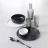 ADELIE CAST IRON BLACK COUPE PLATE Ø27CM - REVOL - 3198246542730