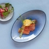TRAVESSA OVAL 35X22CM AZUL CIRRUS EQUINOXE 649556 - REVOL - 3198246494572