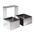 ARO QUADRADO INOX 10X10X4.5CM - IBILI - 8411922076189