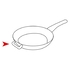 FRIGIDEIRA ALUM FUNDIDO INDUÇAO 24CM H7,7CM 410424 - IBILI - 8411922080438