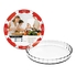 FORMA TARTE VIDRO CANELADA 28CM 480528 - IBILI - 8411922085433