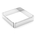ARO INOX QUADRADO EXTENSIVEL 20X20CM - DE BUYER - 3011243013204